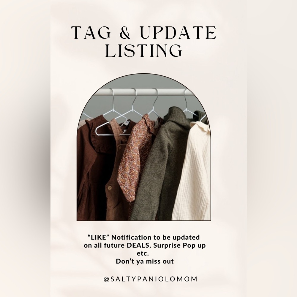 TAG, YOUR IT!!! Get the deetz & tea from SALTYS closet!